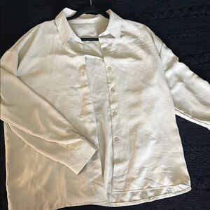 Sage green Button-Up Shirt